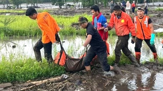 Korban Meninggal Akibat Banjir Lahar Dingin dan Longsor di Sumbar Mencapai 50 Orang
