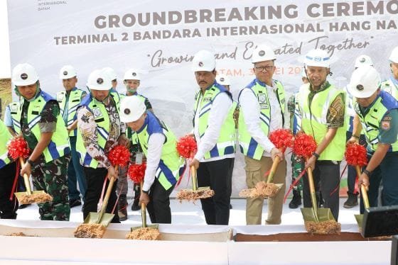 Muhammad Rudi Resmikan Pembangunan Terminal II Bandara Internasional Hang Nadim Batam