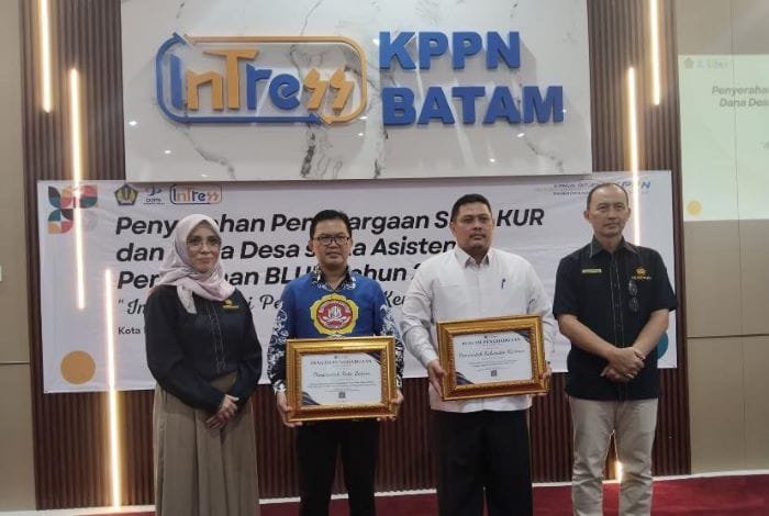 Pemko Batam Raih Penghargaan Terbaik dalam Optimalisasi Data Calon Debitur KUR