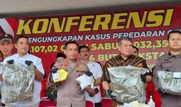 Penangkapan Besar di Batam: Polresta Barelang Sita Sabu, Ganja, dan Ekstasi