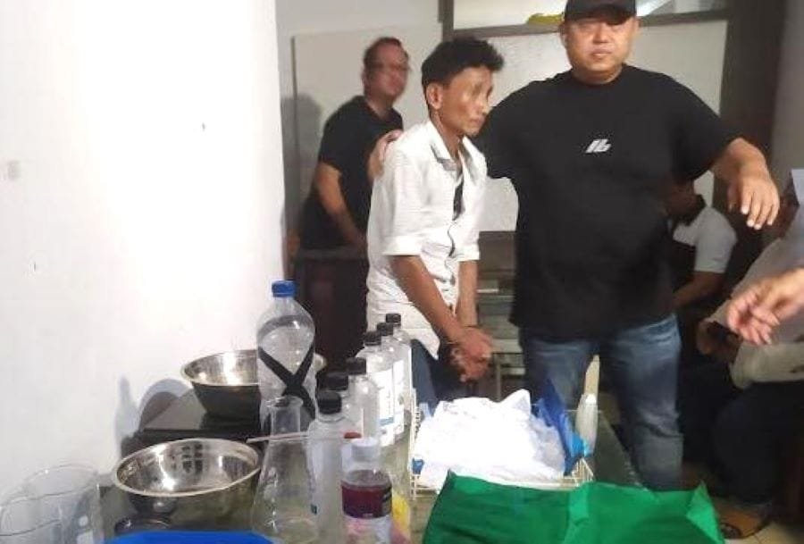 Penggerebekan di Queen Victoria Apartemen Batam: Ditresnarkoba Polda Kepri Amankan Tiga Pelaku Peracikan Sabu
