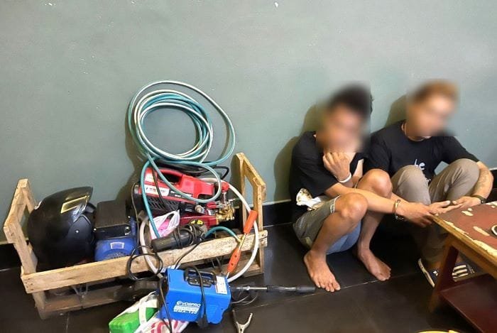 Unit Reskrim Polsek Batam Kota Amankan 3 Pelaku Pencurian Genset di Indomaret Botania 2