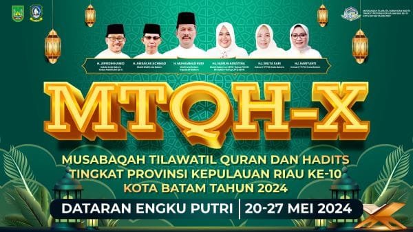 Website Resmi MTQH X Kepri Resmi Diluncurkan Diskominfo Batam
