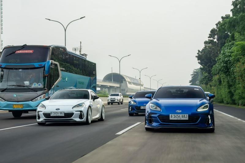 Lebih dari 60 Mobil Subaru Meriahkan Touring Jakarta-Sentul City