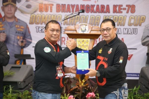 Hari Bhayangkara ke-78, Kapolda Kepri Apresiasi Perlombaan Domino di Batam