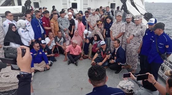 Nelayan Bintan dan Lingga Dipulangkan dari Malaysia, 6 Nelayan Masih Ditahan