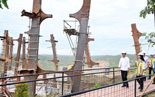 Pembangunan Infrastruktur Ibu Kota Nusantara Dikebut Jelang HUT RI ke-79, Jokowi Tunda Pindah