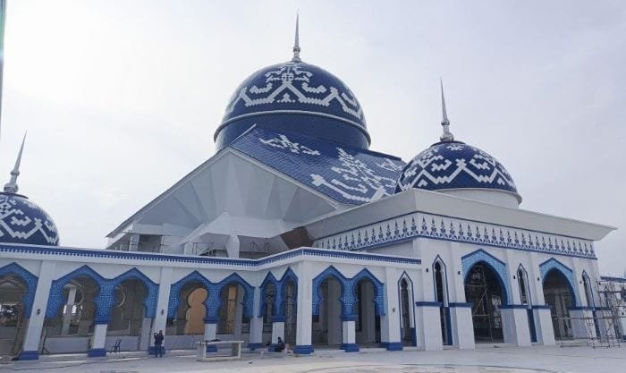 Revitalisasi Masjid Agung Batam Hampir Rampung, Peresmian Dijadwalkan Akhir Agustus 2024