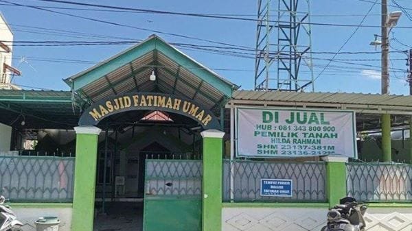 Viral Wanita Jual Masjid Rp2,5 Miliar, Pemilik Lahan Ungkap Alasan
