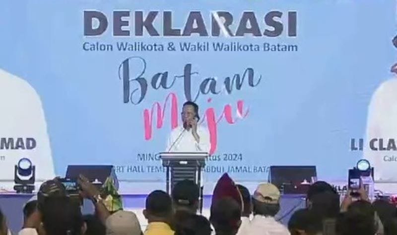 Surya Paloh Kirim Salam untuk Pendukung Amsakar-Li Claudia di Deklarasi ASLI
