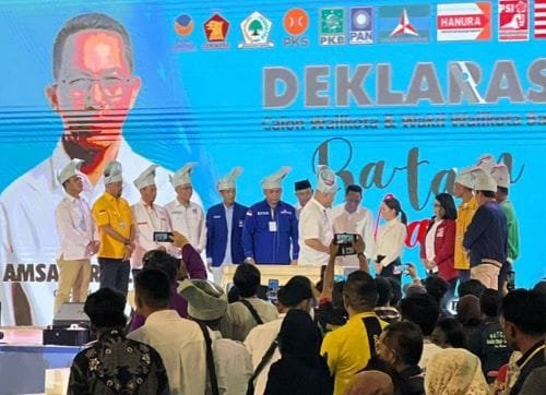 Koalisi Batam Maju Deklarasikan Amsakar-Li Claudia: Fokus pada Pembangunan dan Kesejahteraan Warga