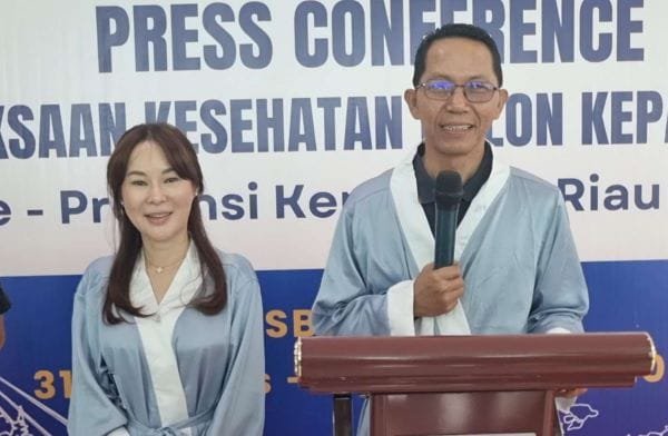Dua Paslon Pilkada Batam, Amsakar-Li Claudia dan Nuryanto-Hardi, Dinyatakan Sehat dan Bebas Narkoba