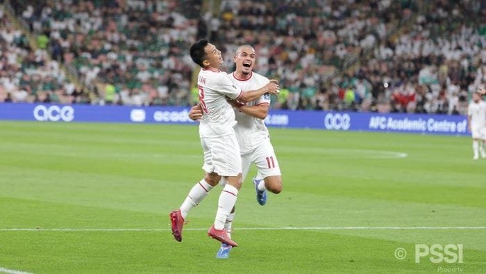 Garuda Tahan Imbang Arab Saudi 1-1, Paes Bersinar di Kualifikasi Piala Dunia 2026
