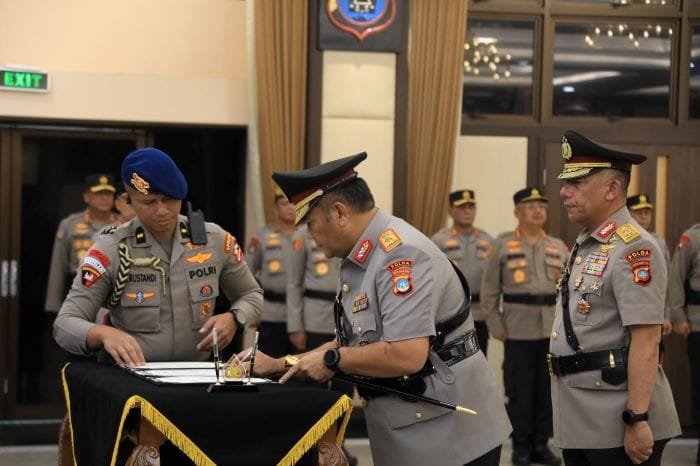 Sertijab Kapolda Kepri: Brigjen Pol Asep Safrudin Siap Perkuat Keamanan Wilayah Perbatasan