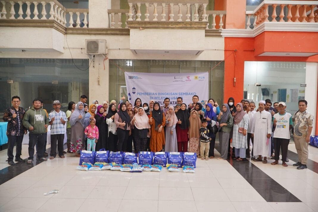Cahaya Ramadan Penuh Berkah, PLN Batam Salurkan 650 Paket Sembako