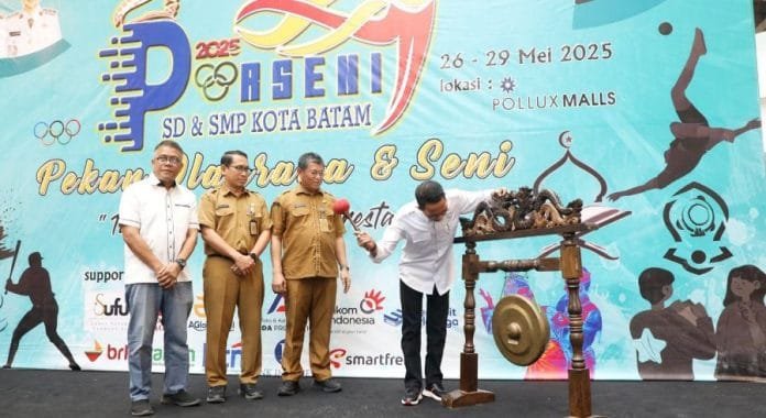 Porseni Batam 2025 Resmi Dibuka: Wali Kota Dorong Pelajar Jadi Generasi Unggul dan Kompetitif