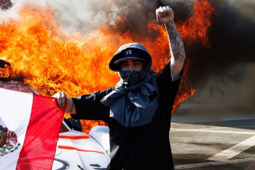 Kerusuhan Imigrasi di Los Angeles: Demonstrasi Memanas, Trump Kerahkan 2.000 Garda Nasional