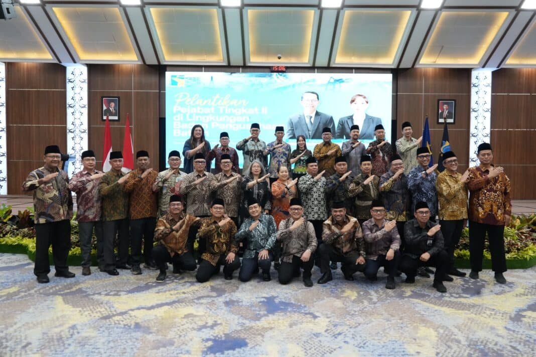 Kepala BP Batam Lantik Pejabat Tingkat II di Lingkungan BP Batam