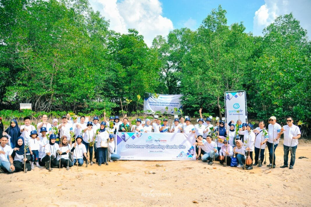 Garda Oto dan Agung Toyota Tanam 3.000 Mangrove di Batam, Dukung Pelestarian Lingkungan