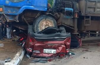 Kecelakaan Beruntun di Simpang Tiban Centre Batam: Truk Crane Rem Blong, 1 Orang Meninggal Dunia