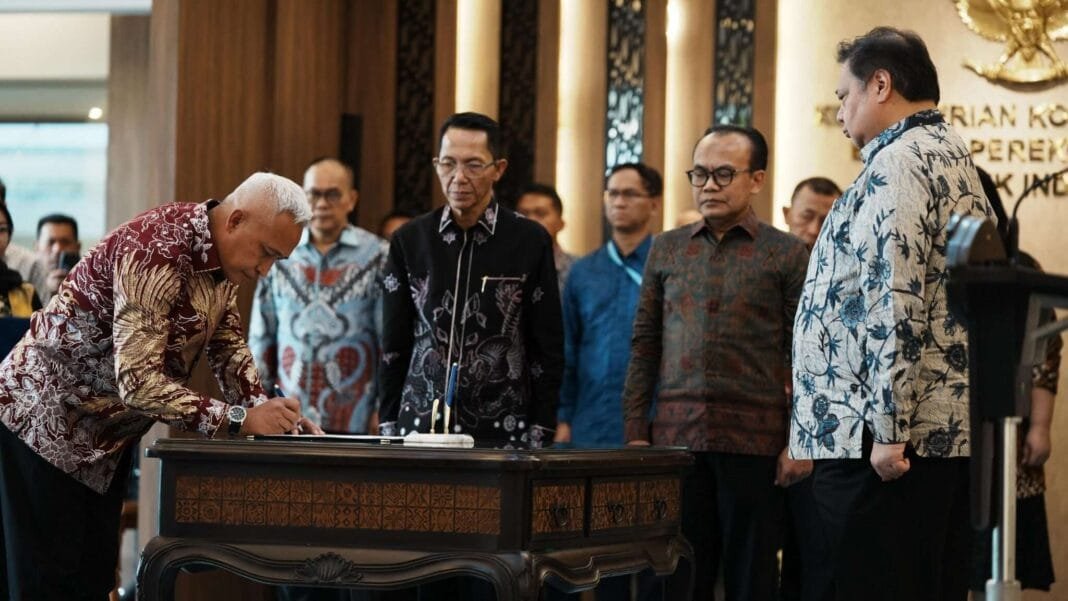 Denny Tondano (Deputi Pengusahaan) Pelantikan deputi BP Batam 2026, Airlangga Hartarto BP Batam